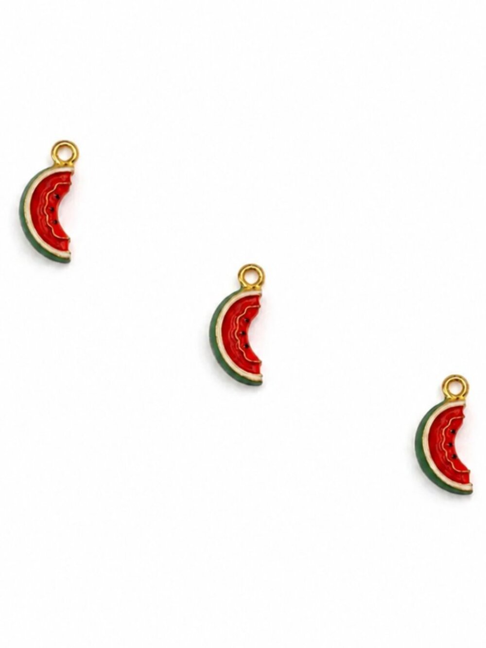 Watermelon Charm | Gold | Stainless Steel